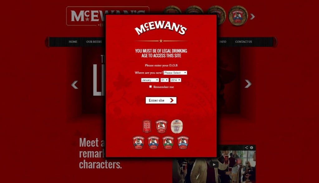 mcewans age verification, age verification and SEO