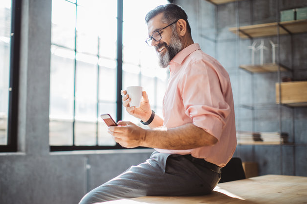 man on the phone with Google Duplex